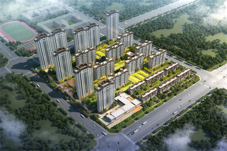 翡翠城三室两厅124平米毛坯房出售